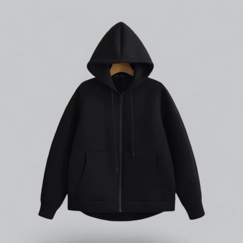 Klassische Zip-Up Jacke für Damen