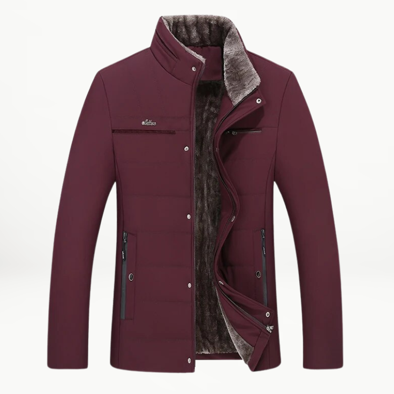 Winterjacke mit mehreren Taschen für Herren