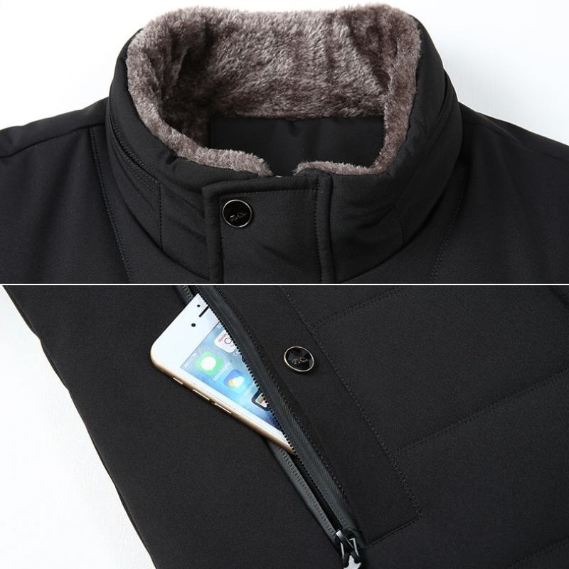 Winterjacke mit mehreren Taschen für Herren