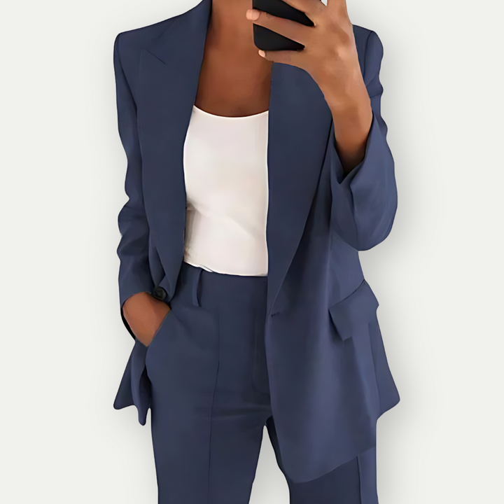 Blazer- und Hosenset für Damen