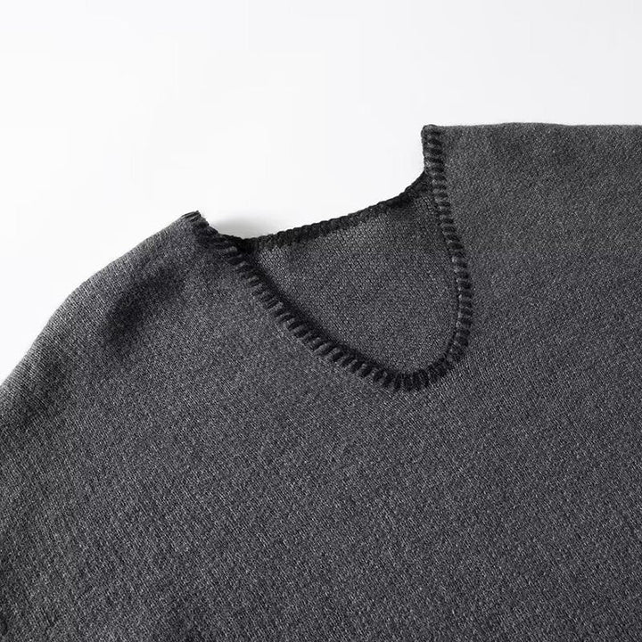 Pullover mit V-Ausschnitt für Damen