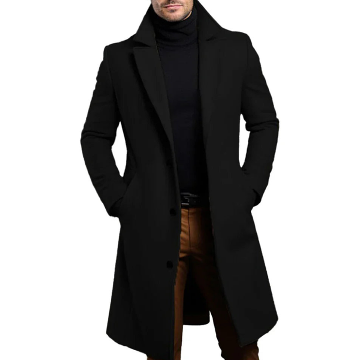 Modischer langer Trenchcoat für Herren