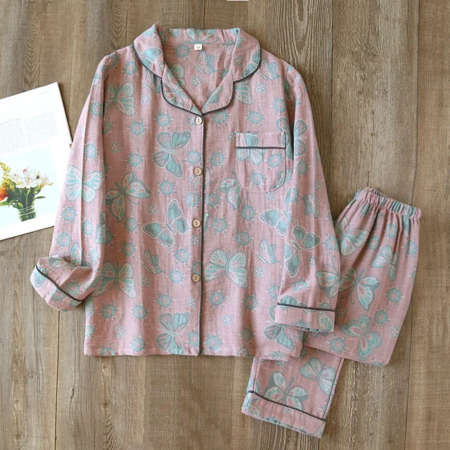 Bedrucktes Pyjama-Set für Damen