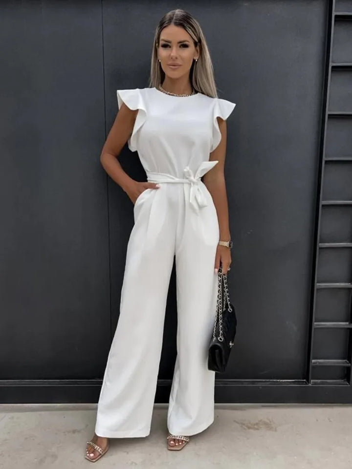 Eleganter Jumpsuit mit Gürtel für Damen