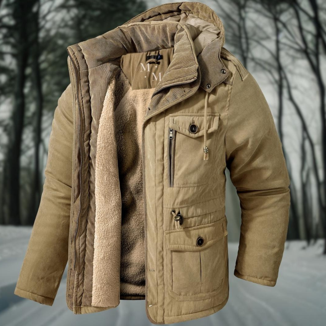 Dicke Herren-Winterjacke