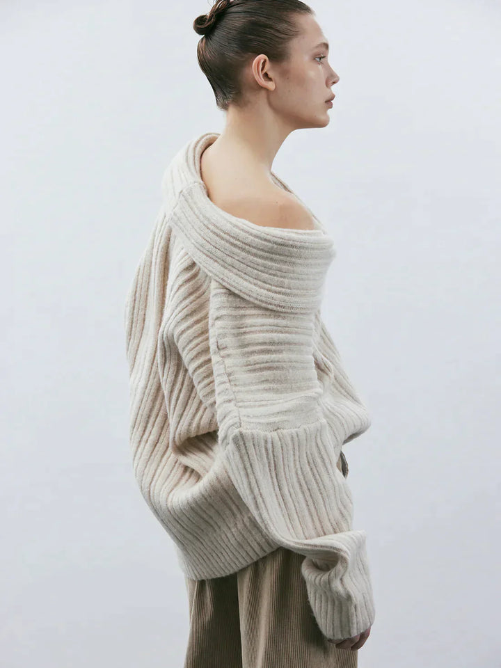 Damen Strickpullover in Übergröße