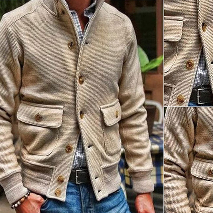 Jacke mit Knöpfen für Herren