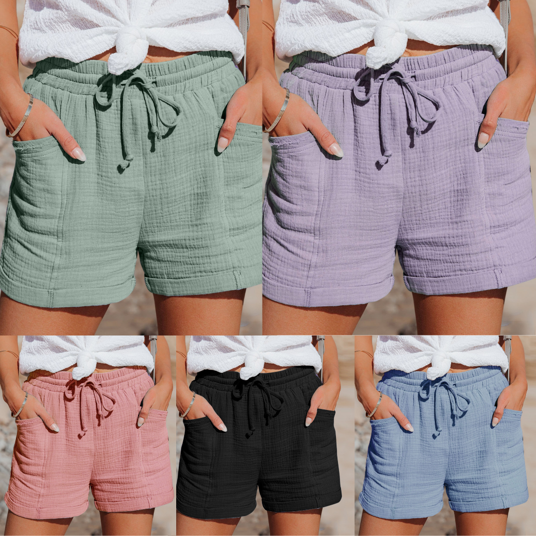 Shorts mit Kordelzug für Damen