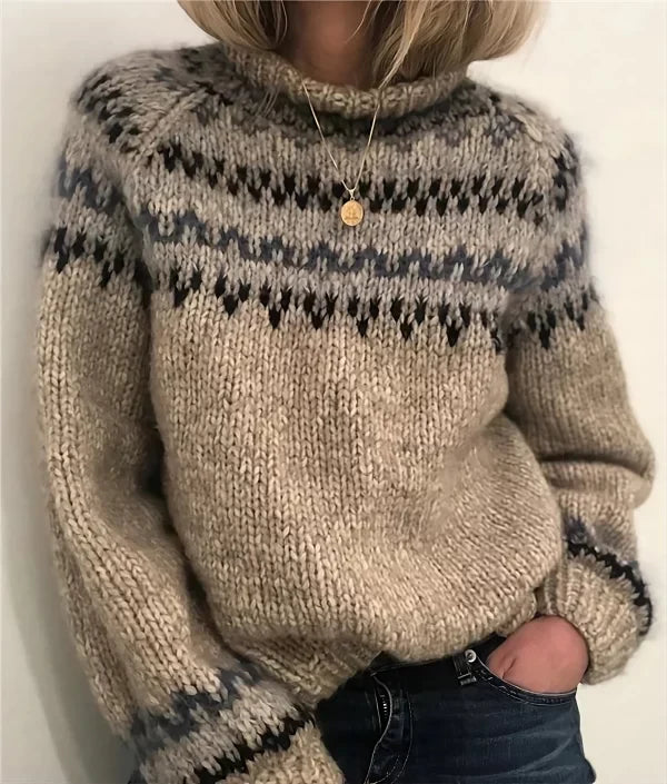 Modischer Rollkragenpullover für Damen