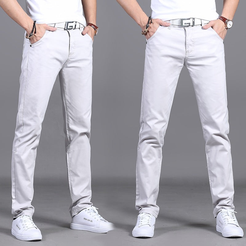 Schmal geschnittene Chino-Hose für Herren