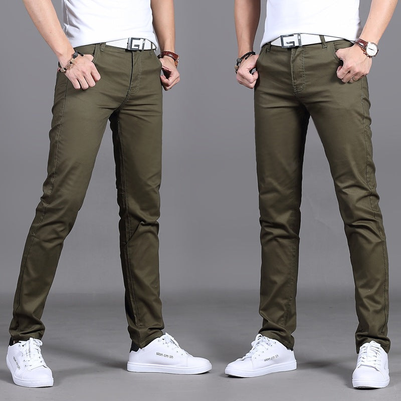 Schmal geschnittene Chino-Hose für Herren