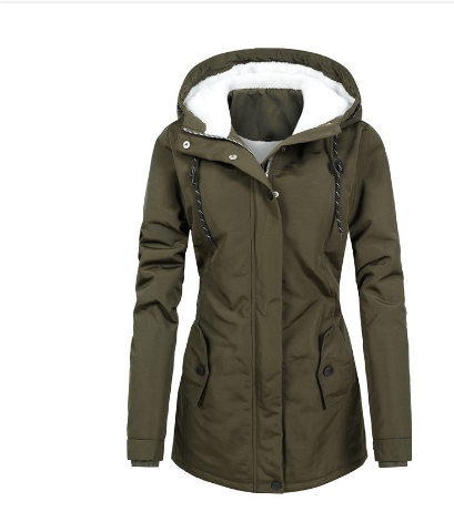 Damen-Parka-Jacke