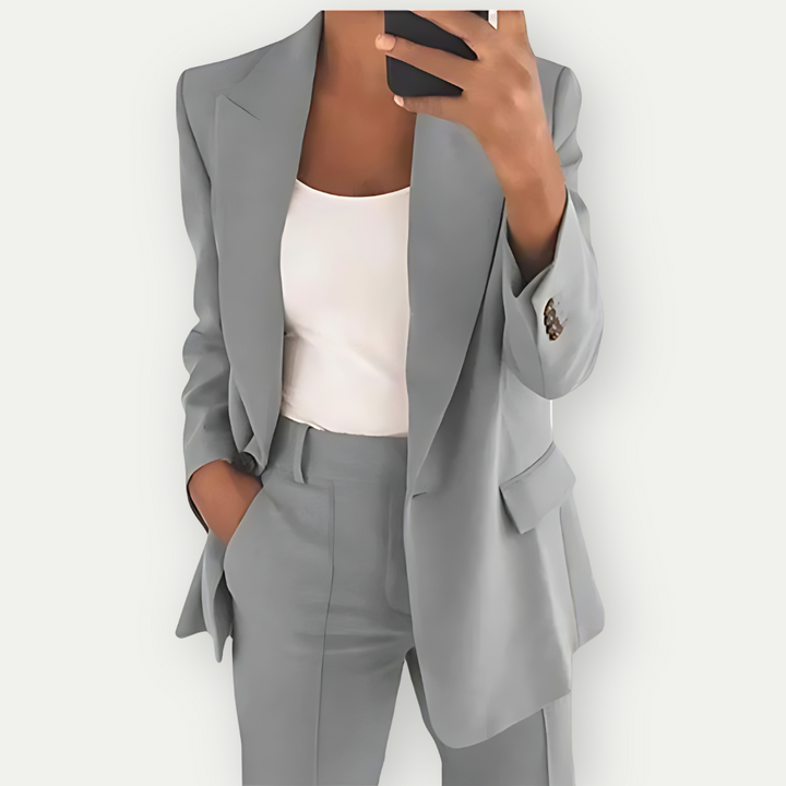 Blazer- und Hosenset für Damen