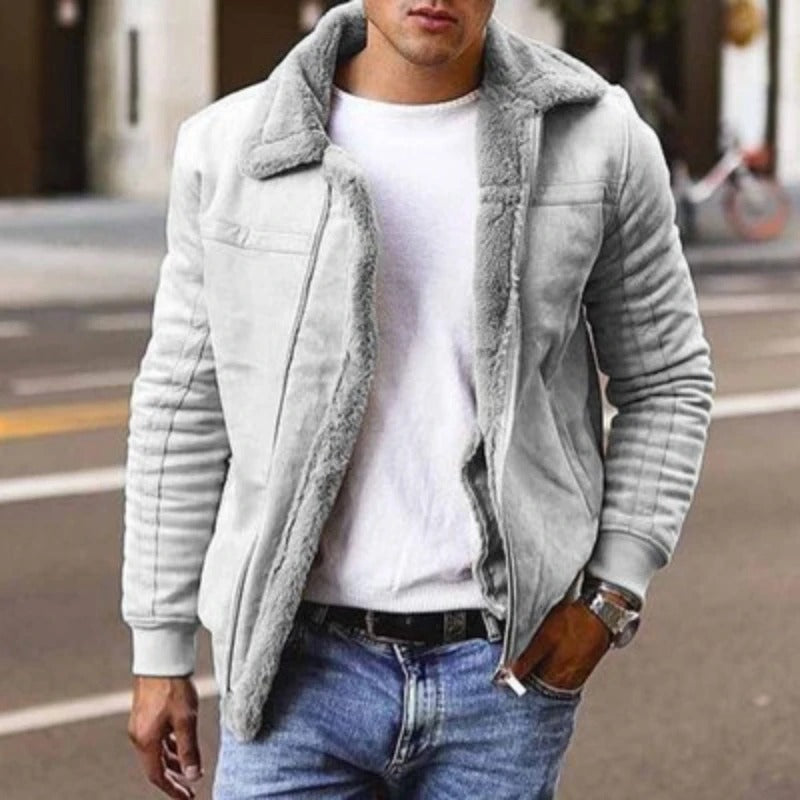 Stylische Jacke mit Reißverschluss für Herren