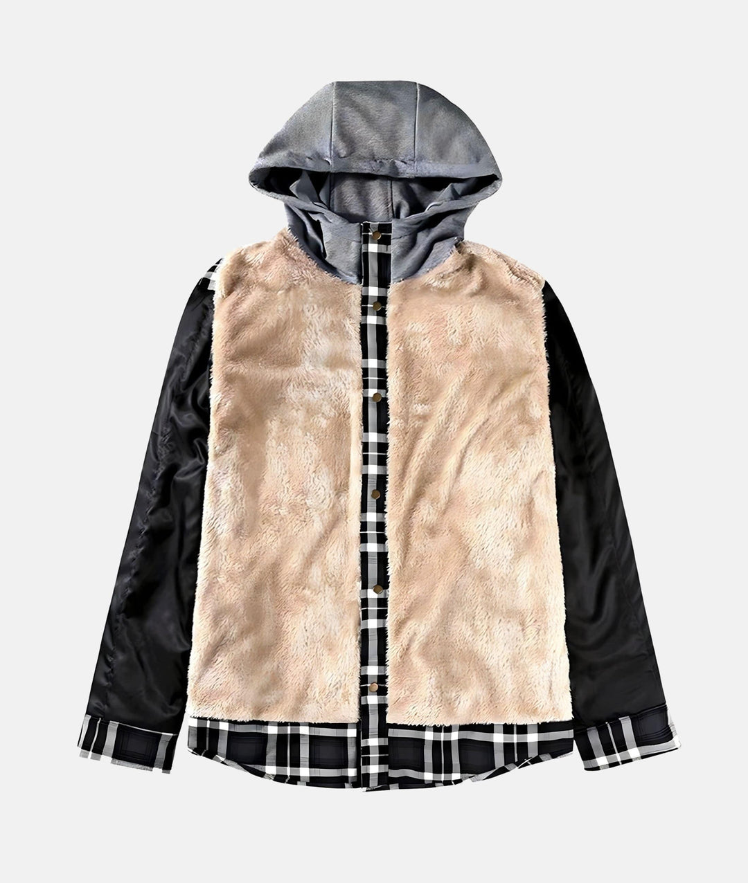 Karierte Flanelljacke für Herren