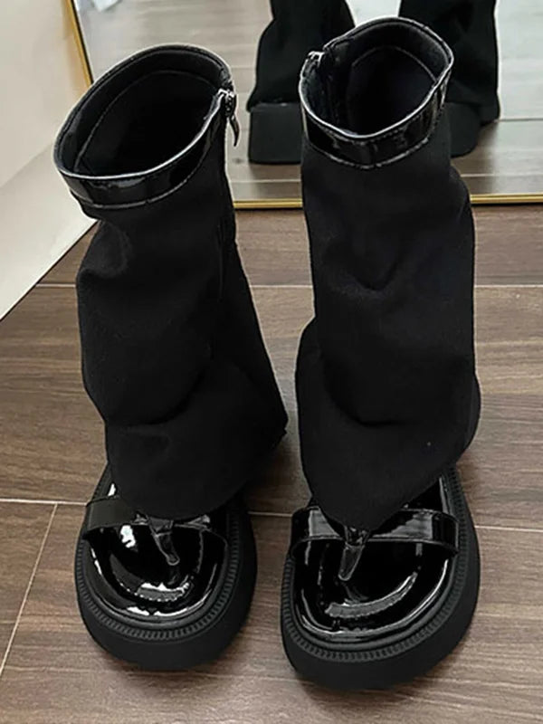 Damen Sandale Stiefel