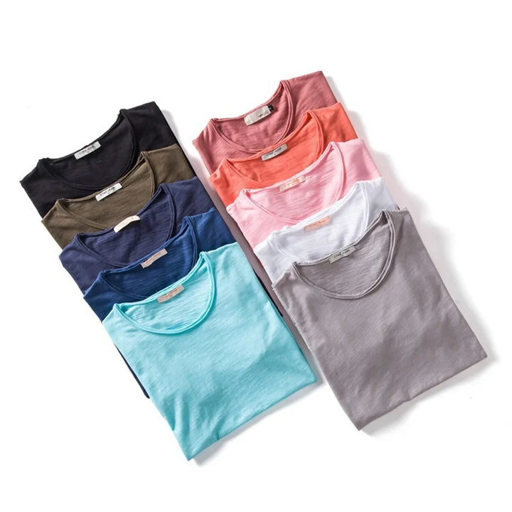 Luftiges Herren Rundhals T-Shirt