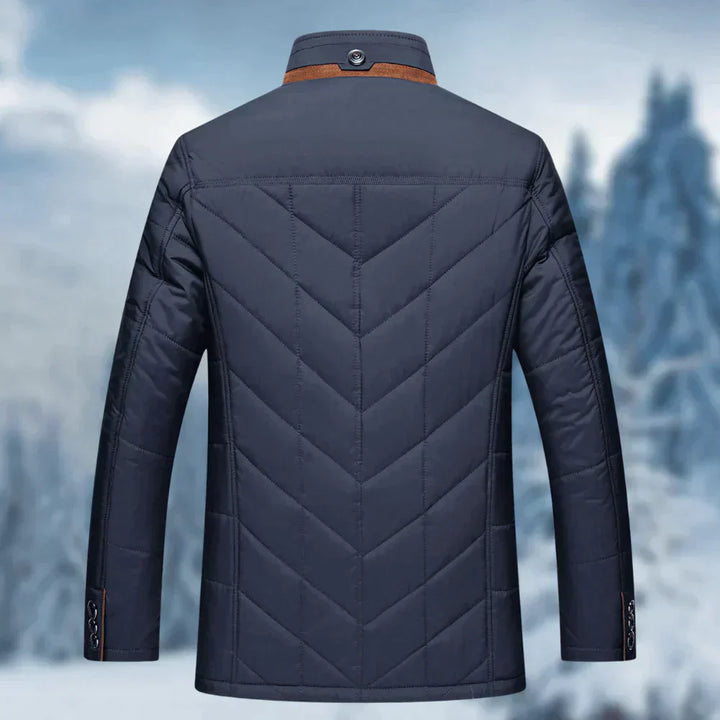 Herren-Winterjacke mit Stehkragen