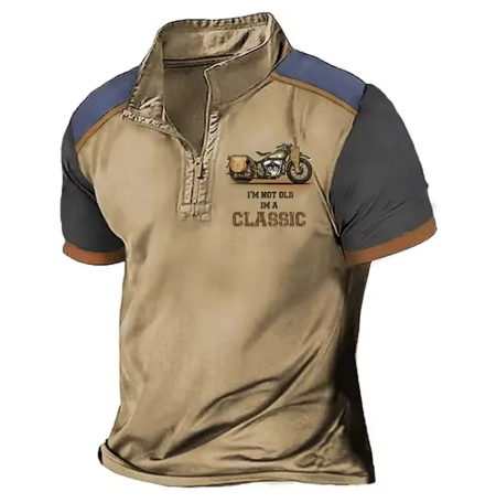 Sportliches Herren Poloshirt mit Reißverschluss