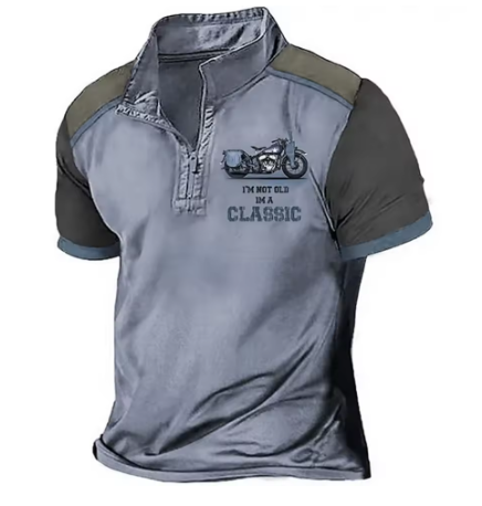 Sportliches Herren Poloshirt mit Reißverschluss