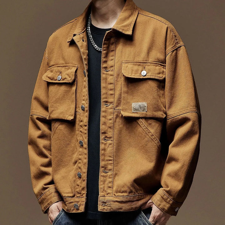 Klassische Herren Jeansjacke