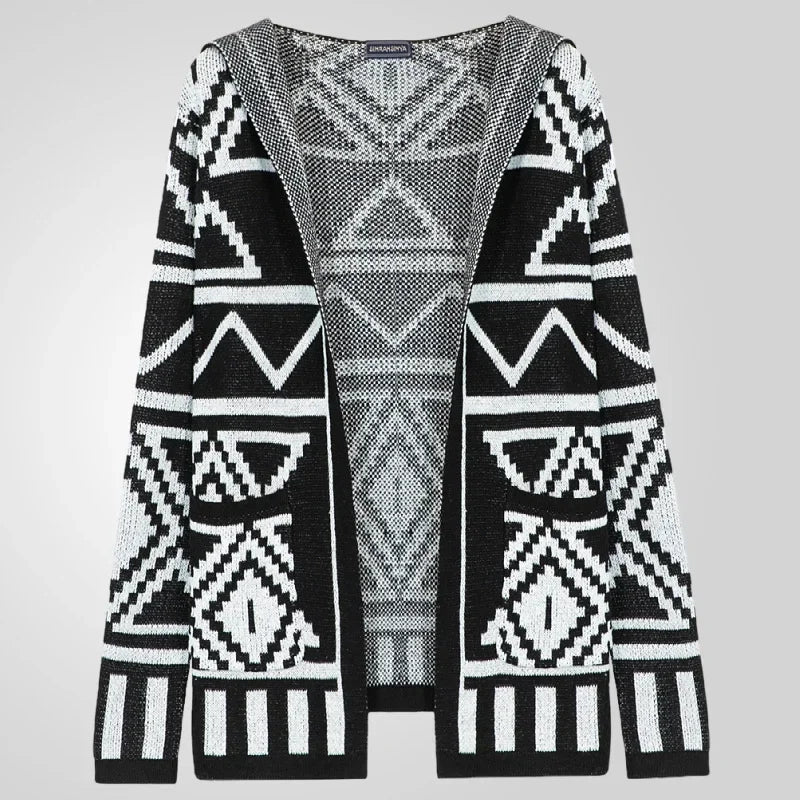 Gestrickter Herren Cardigan