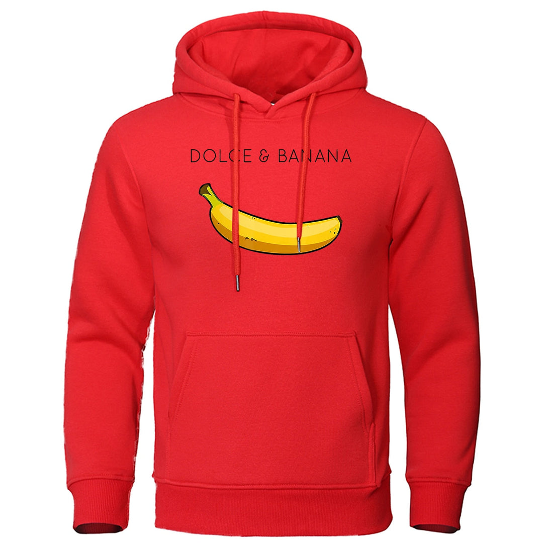 Kapuzenpulli mit Bananenprint für Herren