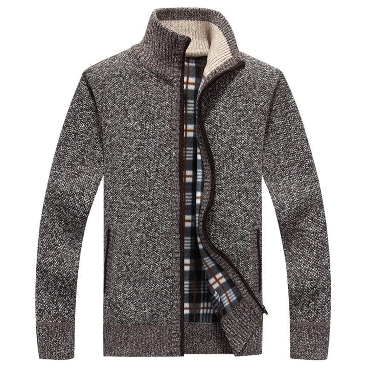 Herren-Rollkragenjacke