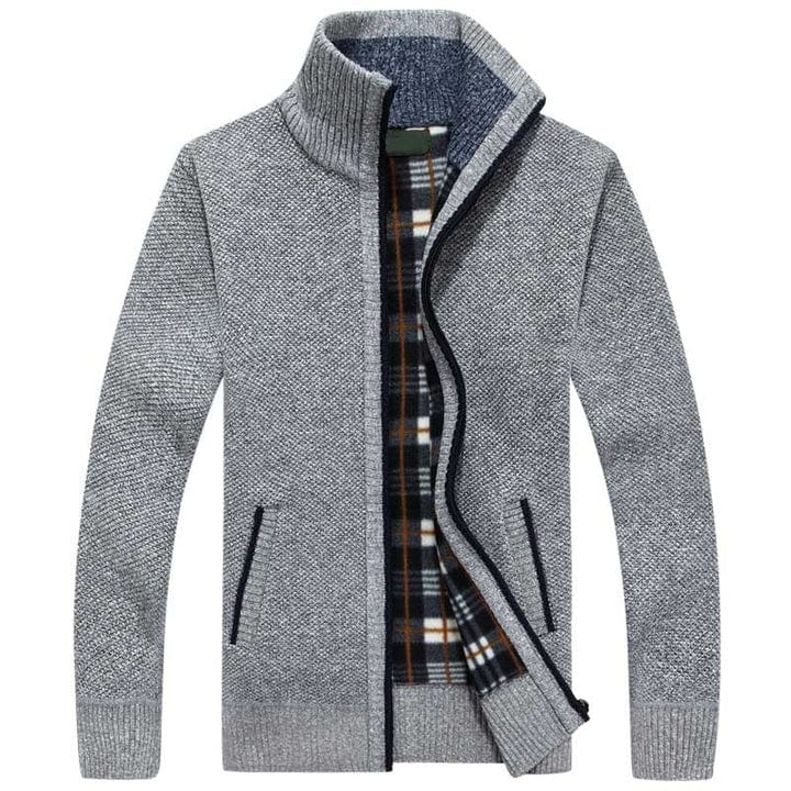 Herren-Rollkragenjacke