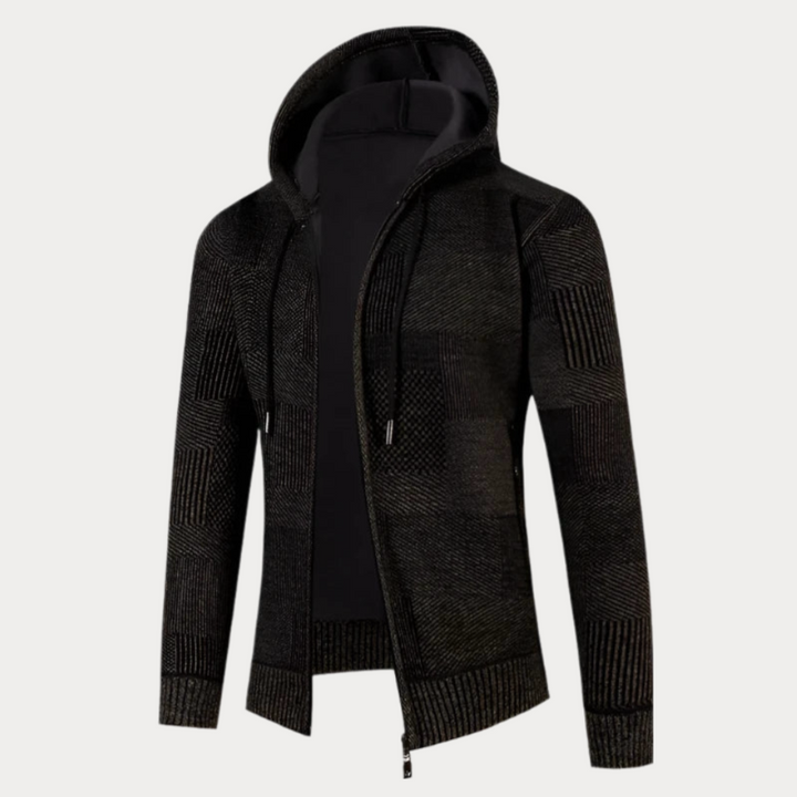 Herren-Jacke mit Kapuze