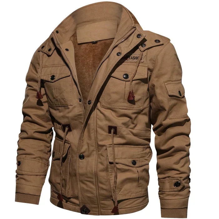 Herren-Bomberjacke mit Taschen