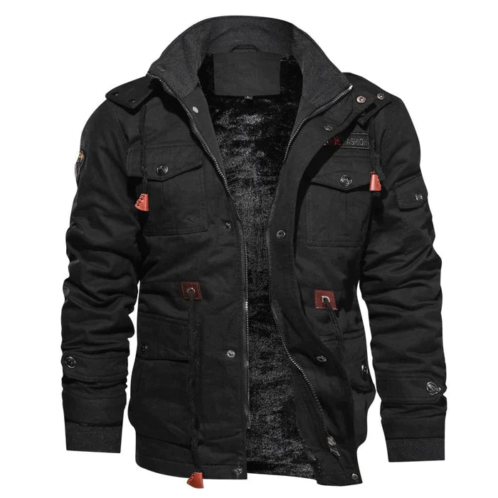 Herren-Bomberjacke mit Taschen