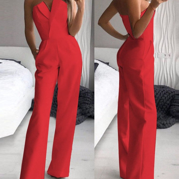 Ärmelloser Jumpsuit für Damen