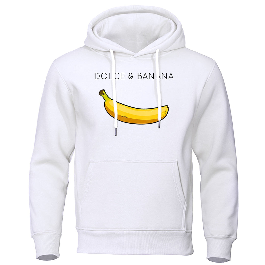 Kapuzenpulli mit Bananenprint für Herren