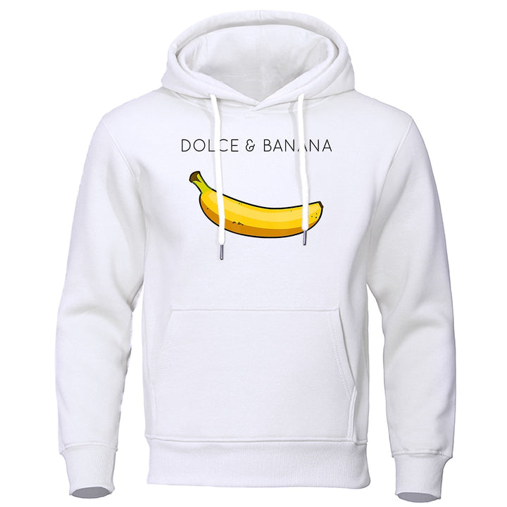 Kapuzenpulli mit Bananenprint für Herren