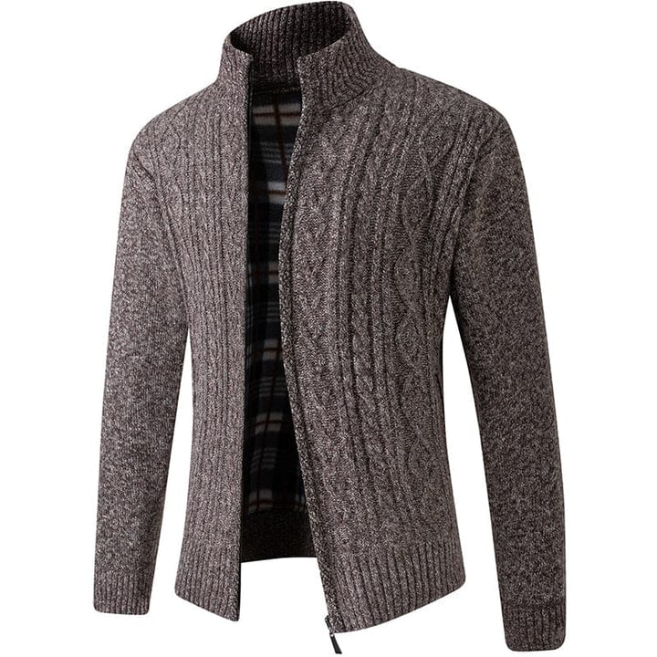 Herren-Rollkragenjacke
