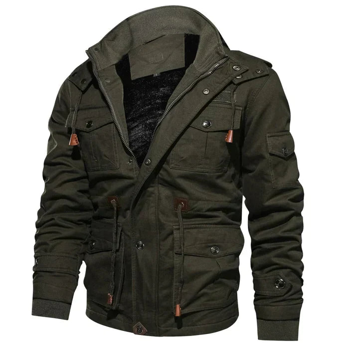 Herren-Bomberjacke mit Taschen