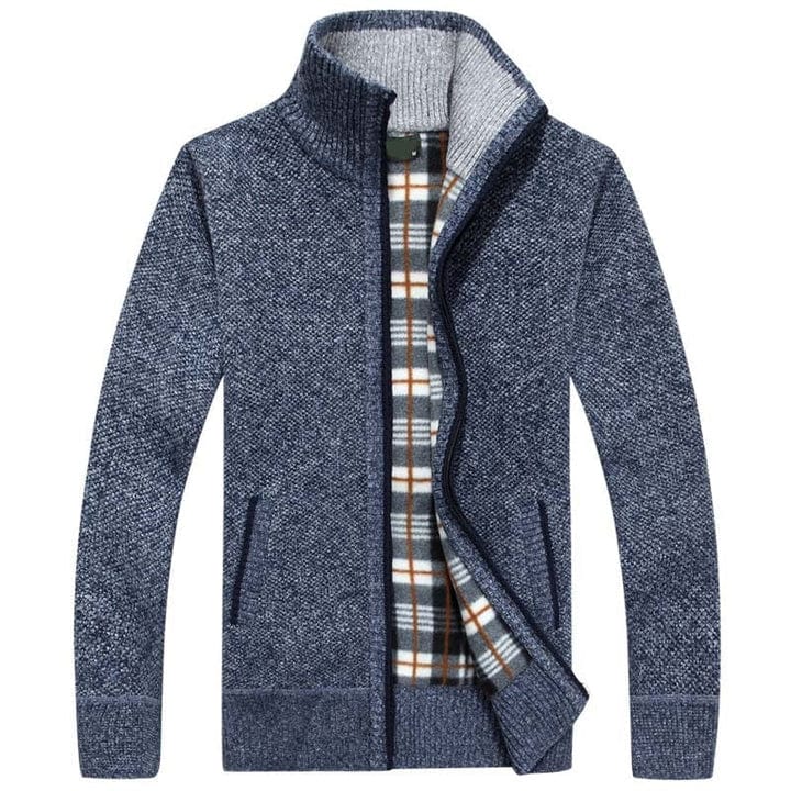 Herren-Rollkragenjacke
