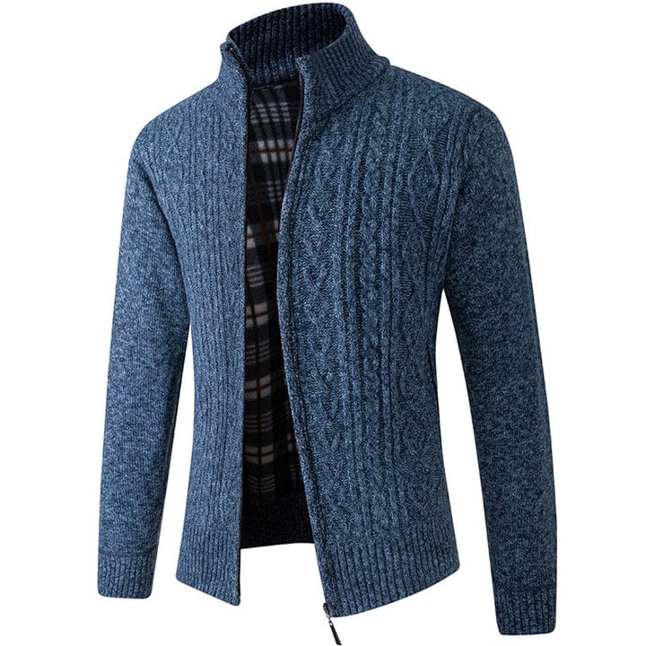 Herren-Rollkragenjacke