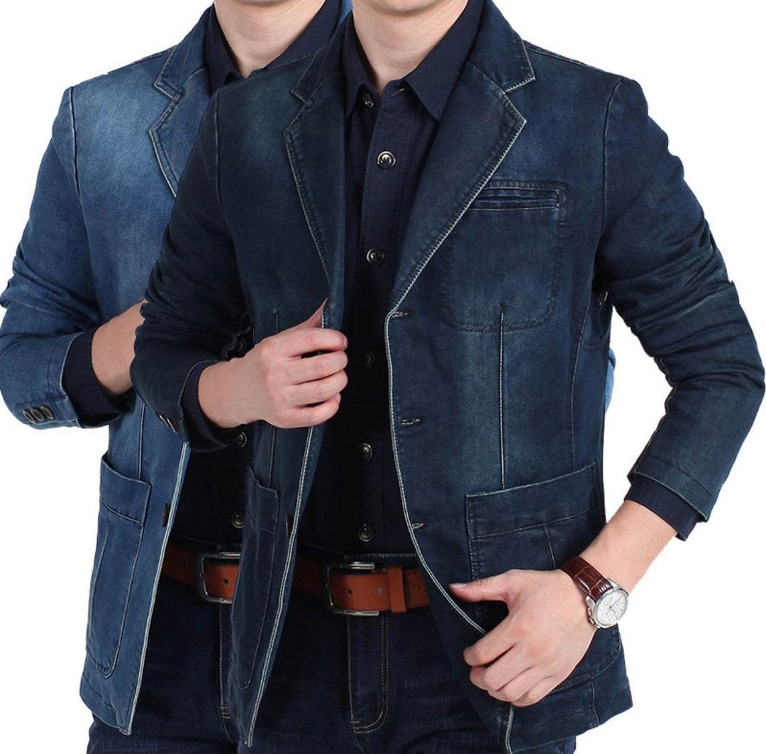 Herrenblazer mit Revers