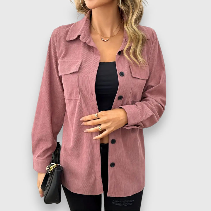 Cord Damen Hemdjacke