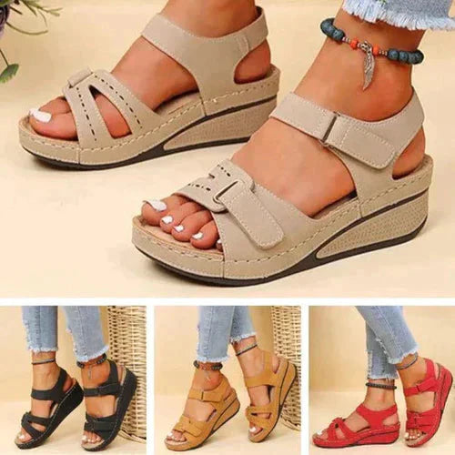 Sandalen mit hohen Absätzen für Damen