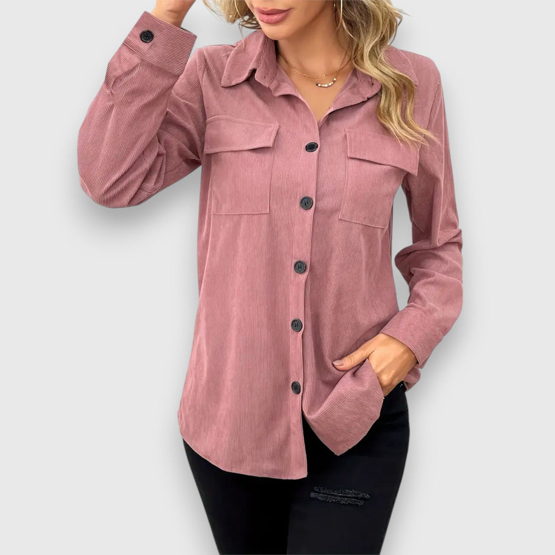 Cord Damen Hemdjacke