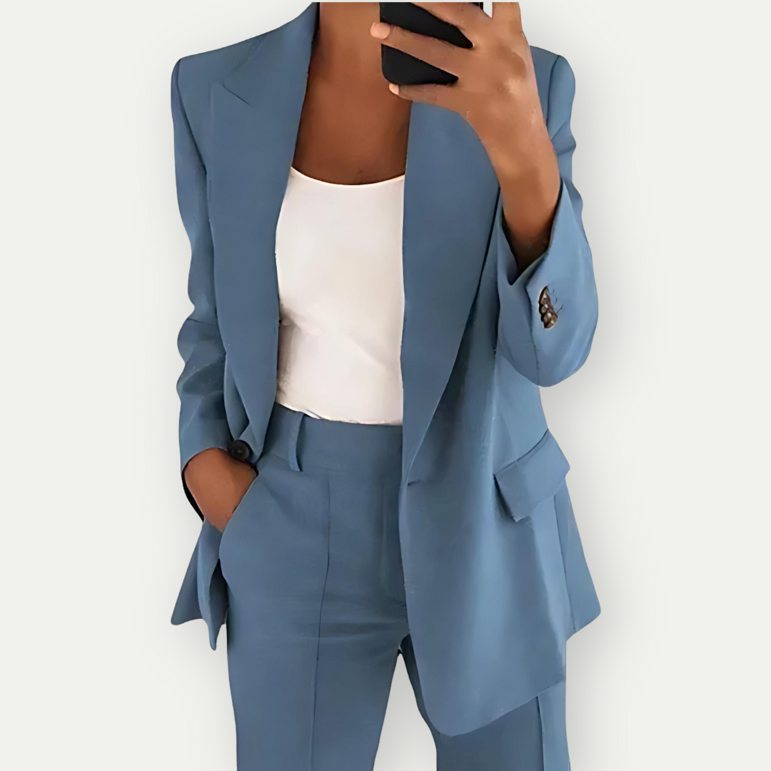 Blazer- und Hosenset für Damen