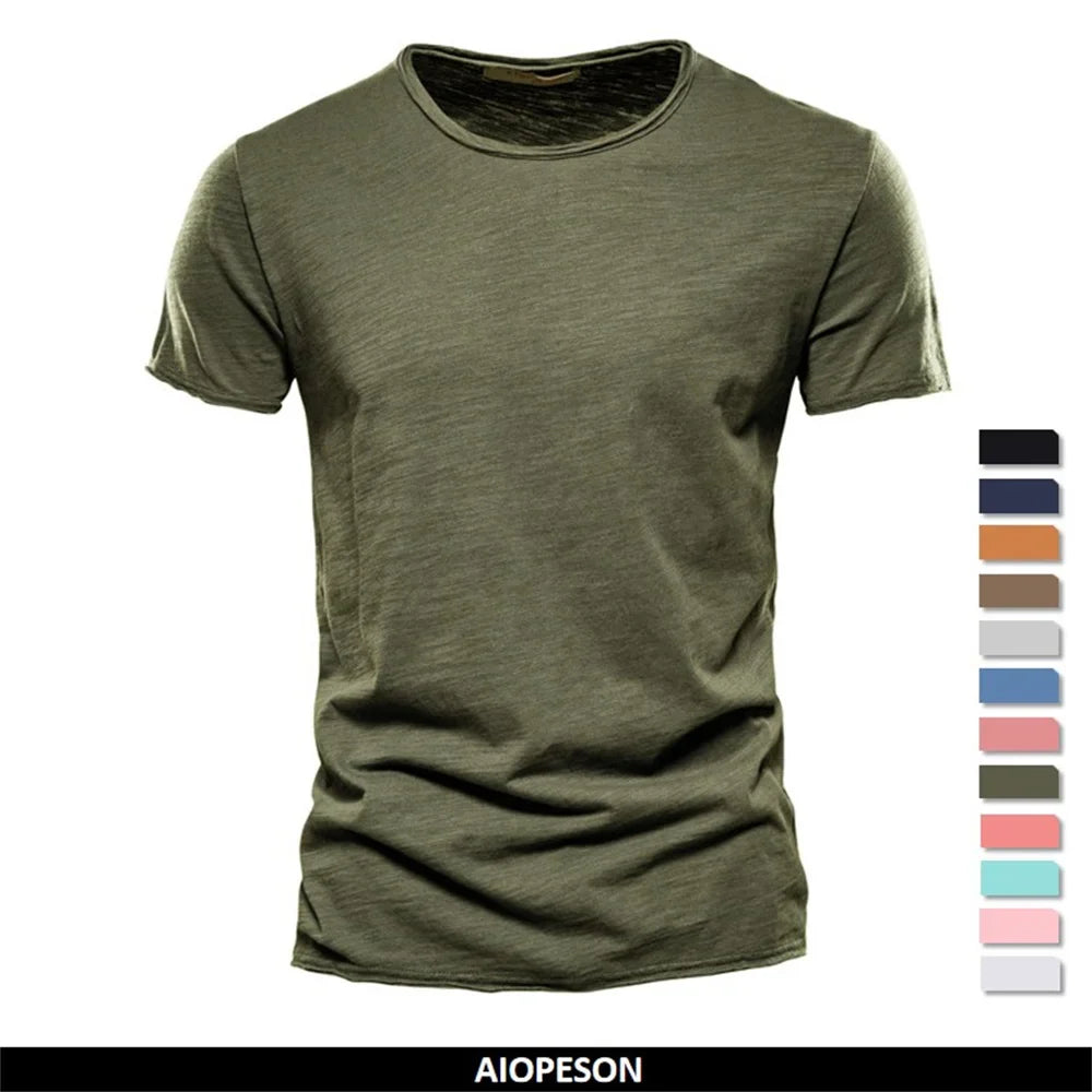 Luftiges Herren Rundhals T-Shirt