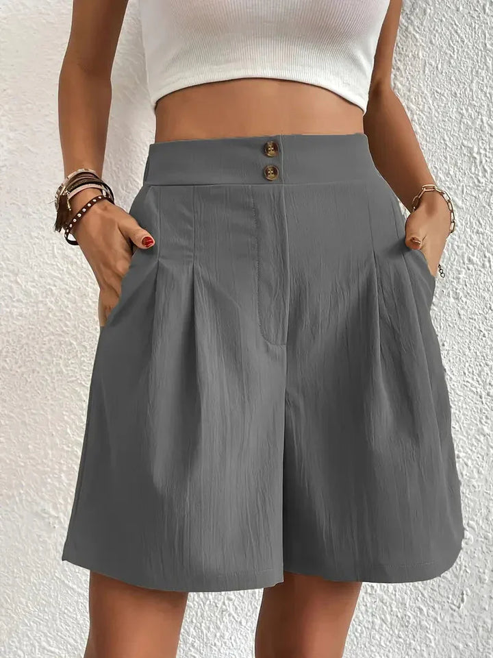 Shorts mit hoher Taille für Damen