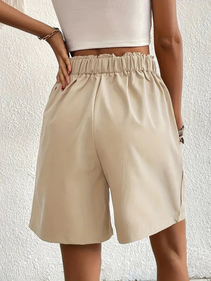 Shorts mit hoher Taille für Damen