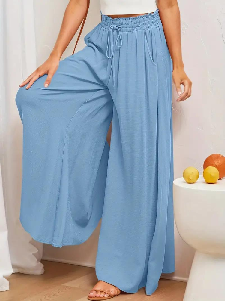 Damenhose mit hoher Taille