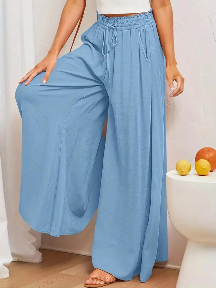 Damenhose mit hoher Taille