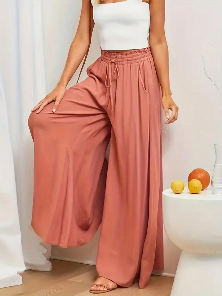 Damenhose mit hoher Taille